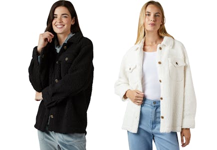 3 Women's 32 Degrees Sherpa Jackets