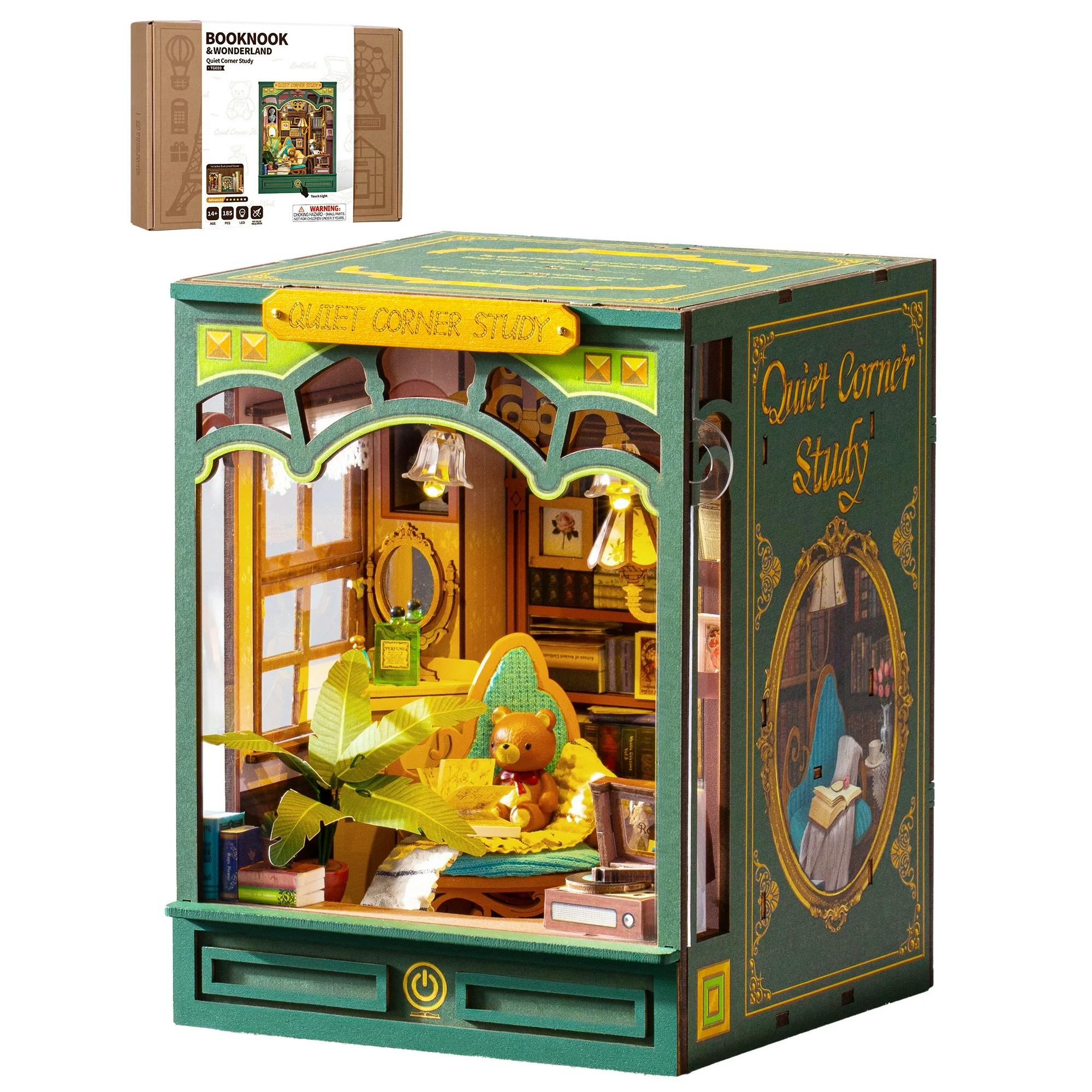 Quiet Corner Study DIY Book Nook Kit