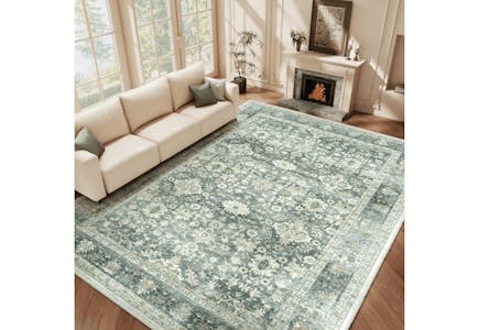 Machine Washable Rug