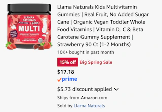 Amazon Kids- Multivitamin Gummies 2026 2