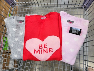 valentines day sweaters