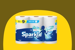 paper towel packaging on KCL template
