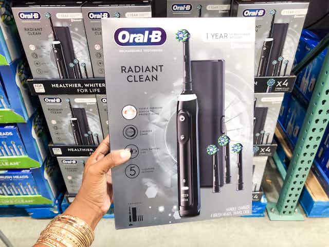 Oral-B Radiant Clean Rechargeable Toothbrush, Only $64 at Costco (Reg. $80) card image
