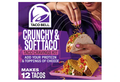 2 Taco Bell Taco Cravings Kits