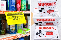 Dollar General Clearance Event Is On — Look For 50% Off Huggies and More! card image