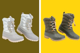 Two pairs of cougar boots