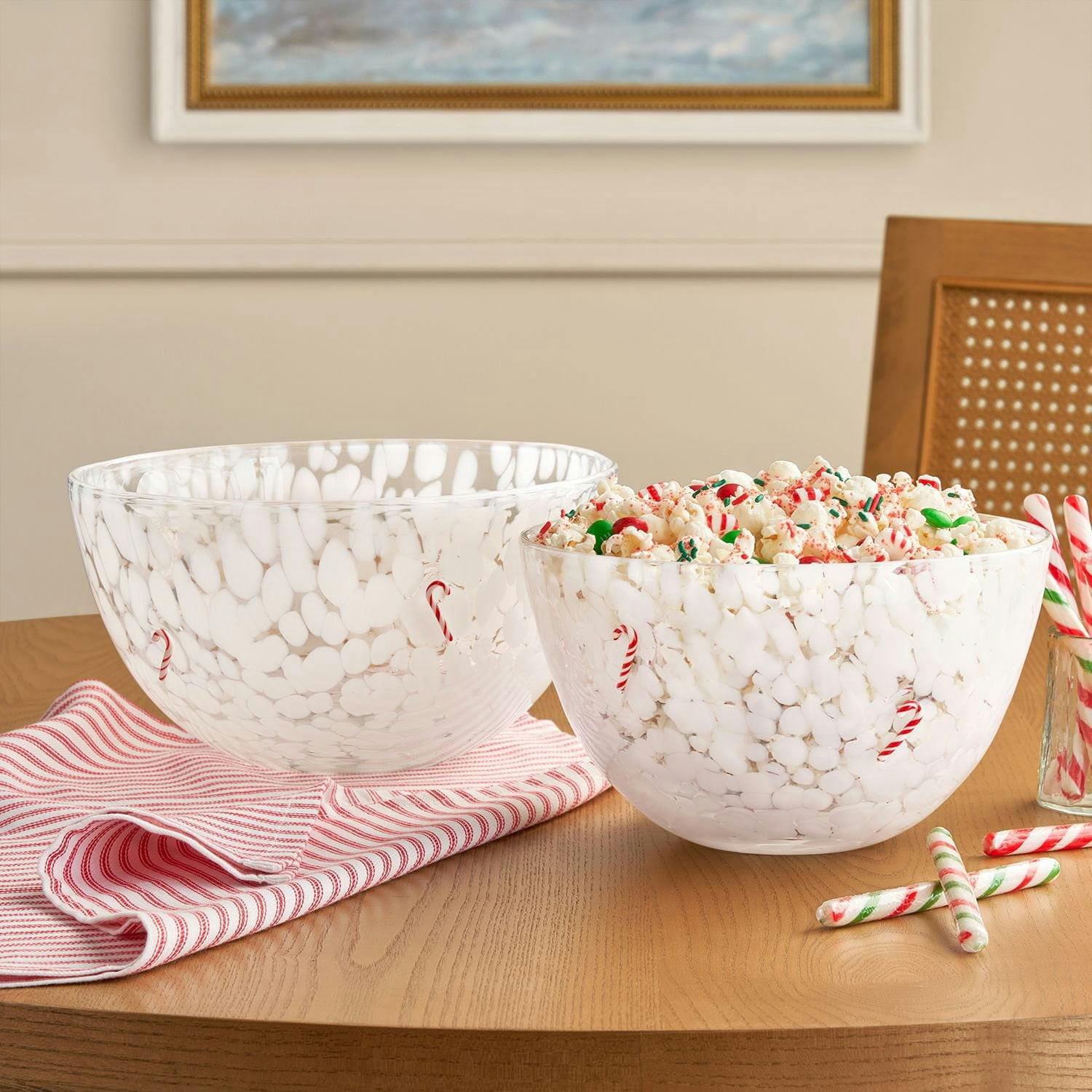 Member's Mark Holiday Glass Bowls