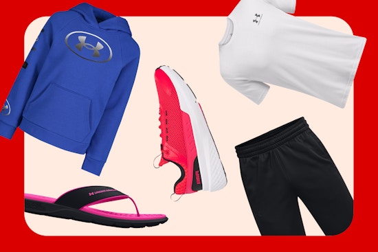 Under Armour Memorial Day Coupon Stack: $15 Kids’ Hoodie, $9 Women's Shorts