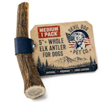 Whole Elk Antlers for Dogs
