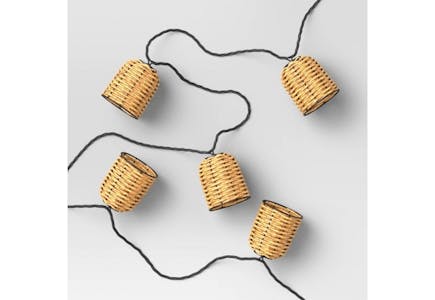 Threshold Outdoor LED String Lights