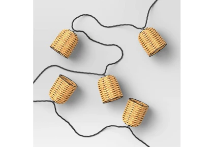 Threshold Outdoor LED String Lights