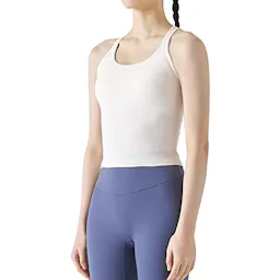 Women's Ribbed Workout Crop Top