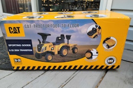 Best Ride on Cars CAT Tractor With Trailer, Only $33.99 Shipped card image