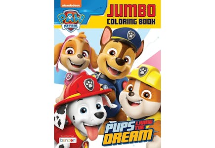 Paw Patrol Jumbo Coloring Book