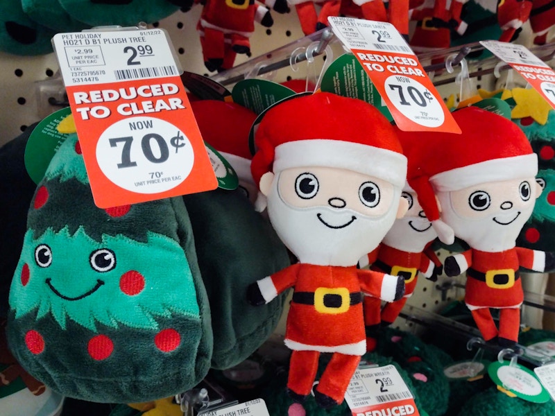 petsmart christmas clearance dog toys