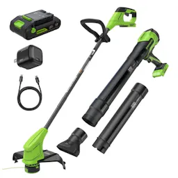 Greenworks Trimmer & Blower Combo