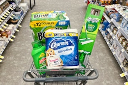 Charmin, Bounty, and More, as Low as $2.61 Each With Walgreens Pick-Up Deal card image