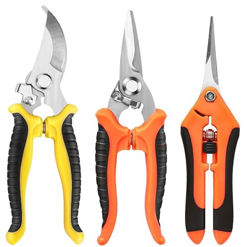 Garden Pruning Shears 3-Pack
