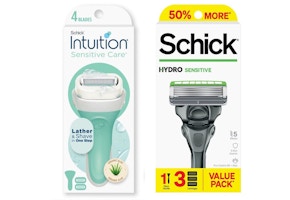 2 Schick Razors