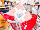 wearable blanket sitting in a target cart