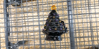 ceramic halloween tree at aldi
