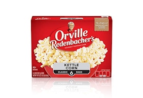2 Orville Redenbacher's Popcorn Boxes