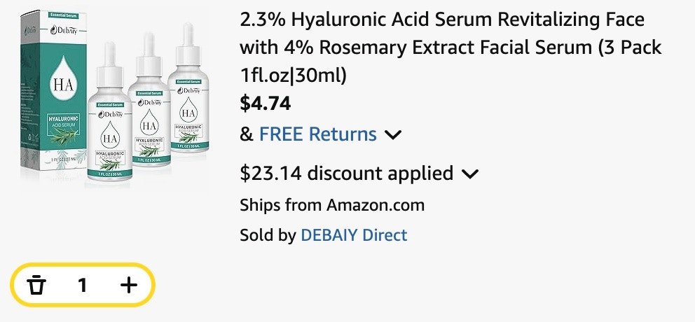 hyaluronic acid serum