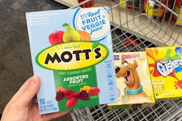 Mott's Fruit Snacks, Only $1.62 at CVS (Reg. $5.49) card image