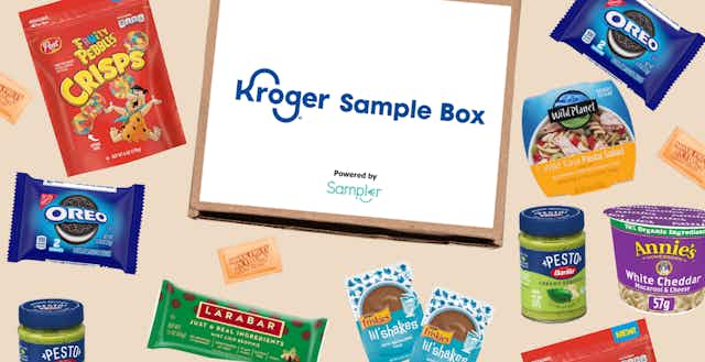 Free Kroger Sample Box: Check to See If Your Account Qualifies! card image