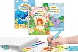 Water Coloring Book Set