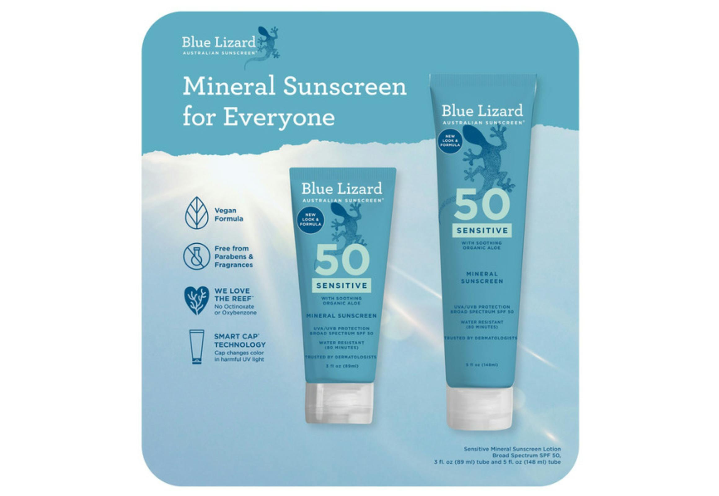 Blue Lizard Mineral Sunscreen 2-Pack