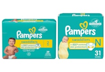 2 Pampers Diaper Packs