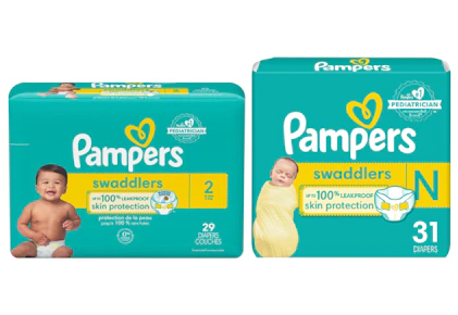 2 Pampers Diaper Packs