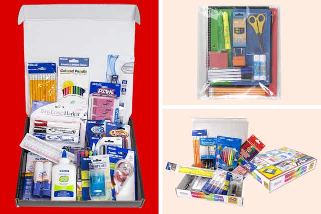 Save on School Supply Kits at Walmart — Pay as Little as $0.32 per Item card image