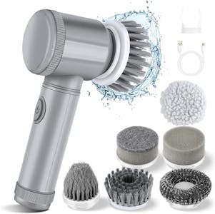 Electric Spin Scrubber w/ 6 Heads