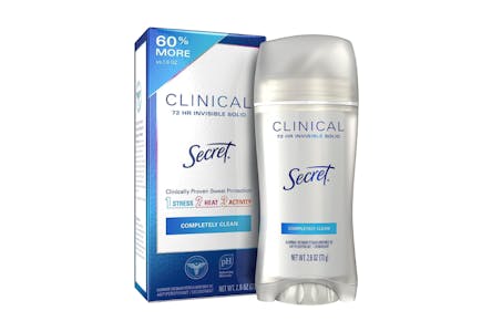 2 Secret Deodorant