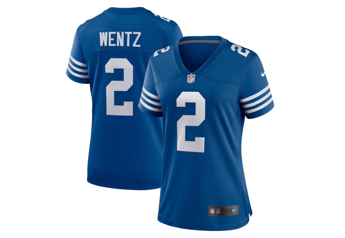 NFL Women’s Indianapolis Colts Wentz Jersey