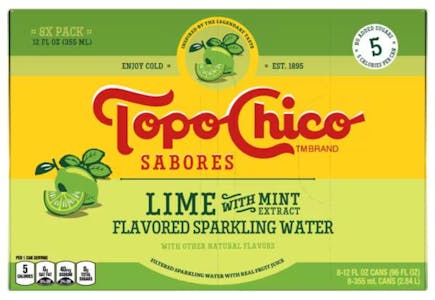 2 Topo Chico Sparkling Water