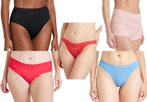 5 Auden or Colsie Women's Panties