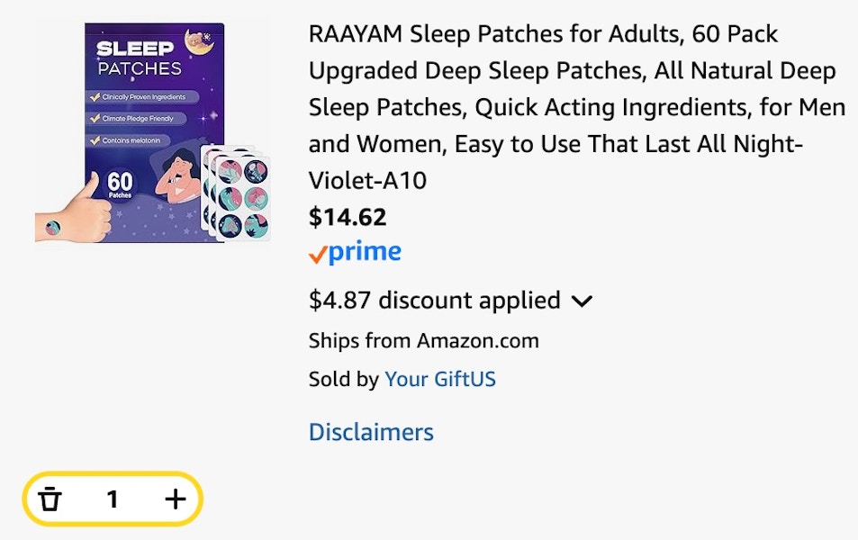 sleep patches
