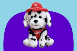 a dalmation plushie