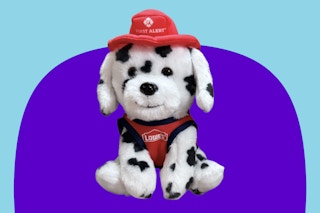 a dalmation plushie