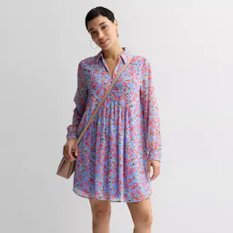 Nine West Women's Pintuck Mini Dress