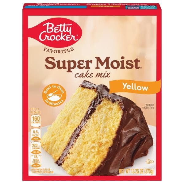 2 Betty Crocker Cake Mixes