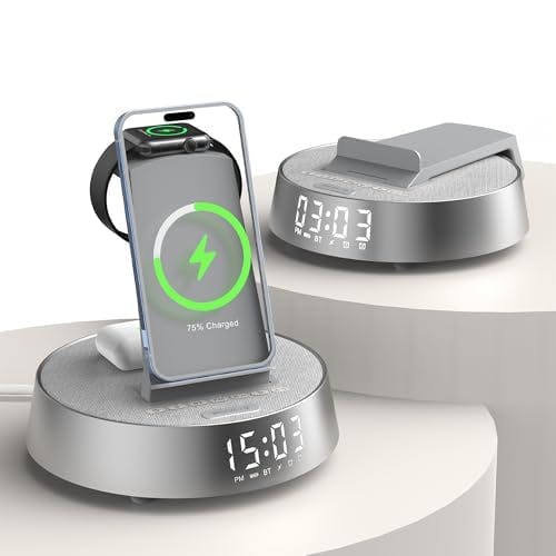 Alarm Clock Wireless Charging Station