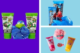 $5 Character Soap and Scrub Sets at Walmart: Spider-Man, Trolls, and More card image