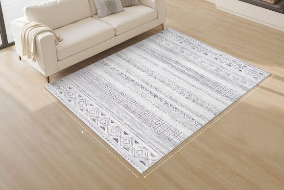 Promo Code Deal: 5' x 7' Washable Area Rug, Just $26.99 on Amazon