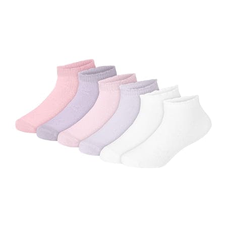 Hanes Kids Low-Cut Socks 6-Pack