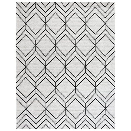 Geometric Squares Area Rug