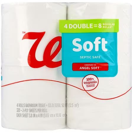 Walgreens Toilet Paper Pack